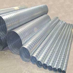 蘭州通風工程與甘肅螺旋風管工程產品展示